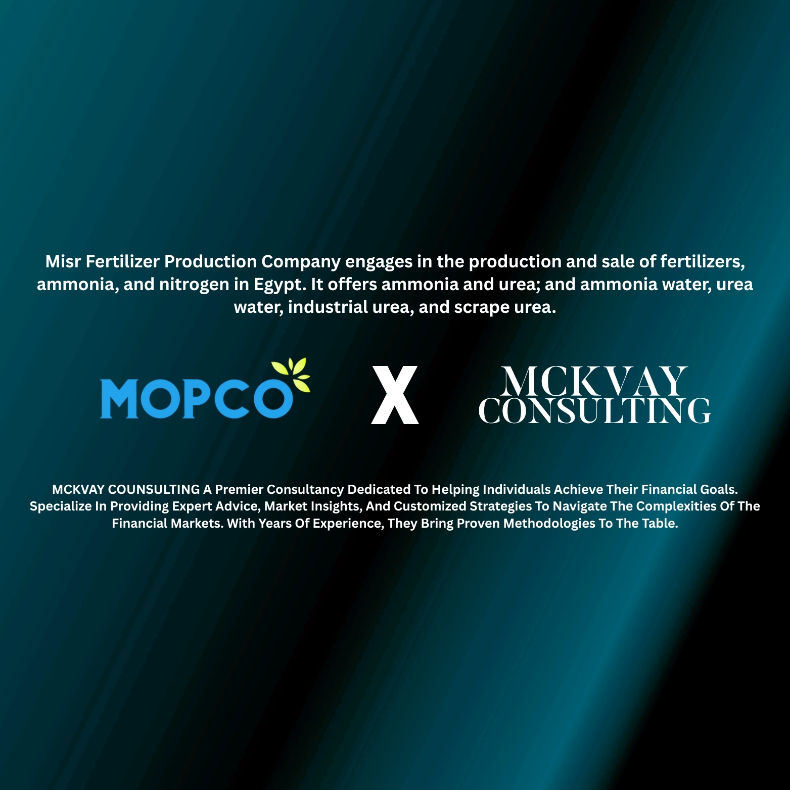 MOPCO X MCK